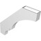Ekena Millwork 3 1/2-in. W x 28-in. D x 28-in. H Balboa Architectural Grade PVC Knee Brace BRCP035X28X28BOA - alternate 4